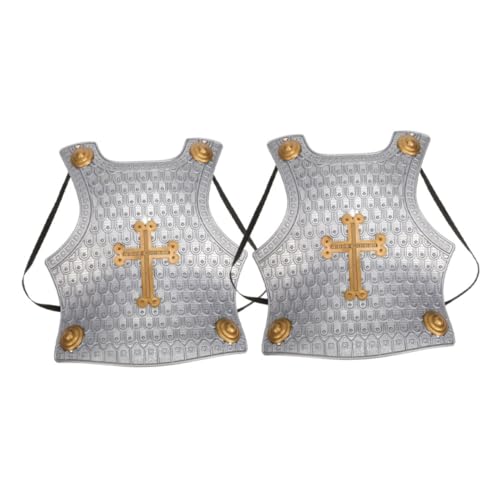 Healeved 2 Stück Teiliges Römisches Rüstungskostüm Solidem Kreuzbrustpanzer Verstellbar und Komfortabel für Kostümpartys Cosplay und Historisches Rollenspiel Healeved 2 Stück Teiliges Römisches Rüstungskostüm Solidem Kreuzbrustpanzer Verstellbar und Komfortabel für Kostümpartys Cosplay und Historisches Rollenspiel von Healeved