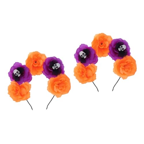 Healeved 2 Stück -stirnband Halloween-party-stirnbänder Accessoire Anziehen Halloween-haarbänder Kostümzubehör Healeved 2 Stück -stirnband Halloween-party-stirnbänder Accessoire Anziehen Halloween-haarbänder Kostümzubehör von Healeved