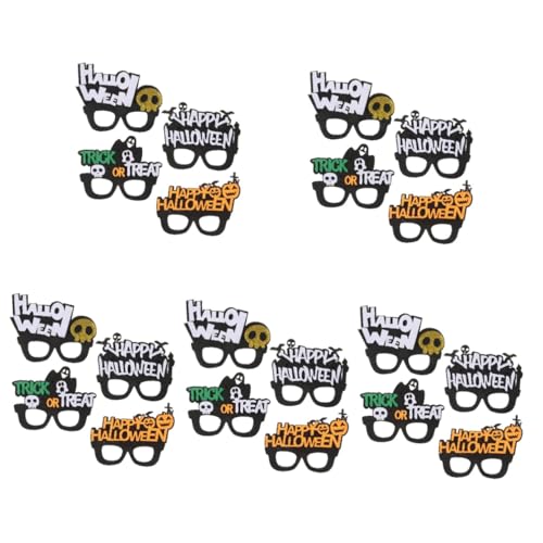 Healeved 20 Stck. Teiliges Leuchtender Halloween Brillen mit LED Party Brille für Kostümpartys und Familienfeiern Einzigartiges Accessoire für Halloween Dekorationen Healeved 20 Stck. Teiliges Leuchtender Halloween Brillen mit LED Party Brille für Kostümpartys und Familienfeiern Einzigartiges Accessoire für Halloween Dekorationen von Healeved