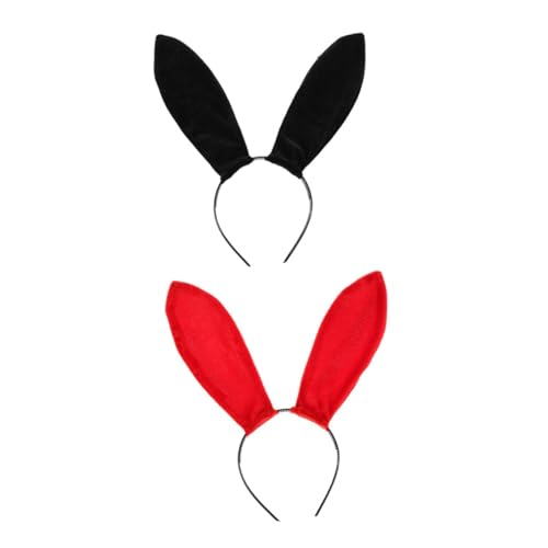 Healeved 2Stücke Cosplay Kaninchenohren Haarreifen Einzigartiger Kopfschmuck Für Festivals Geburtstagsfeiern Und Maskenbälle Healeved 2Stücke Cosplay Kaninchenohren Haarreifen Einzigartiger Kopfschmuck Für Festivals Geburtstagsfeiern Und Maskenbälle von Healeved