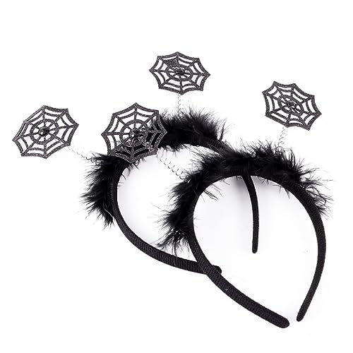 Healeved 2Stücke Halloween Haarband mit Kreativem Design Witzige Kopfbedeckung für Erwachsene Dekoration für Halloween Partys und Cosplay Healeved 2Stücke Halloween Haarband mit Kreativem Design Witzige Kopfbedeckung für Erwachsene Dekoration für Halloween Partys und Cosplay von Healeved