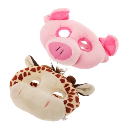 Healeved 2Stücke Multifunktionale Tiermasken Für Hühnerkostüm Cosplay Masken Für Halloween Festlichkeiten Für Geburtstagsfeiern Maskerade Events Healeved 2Stücke Multifunktionale Tiermasken Für Hühnerkostüm Cosplay Masken Für Halloween Festlichkeiten Für Geburtstagsfeiern Maskerade Events von Healeved