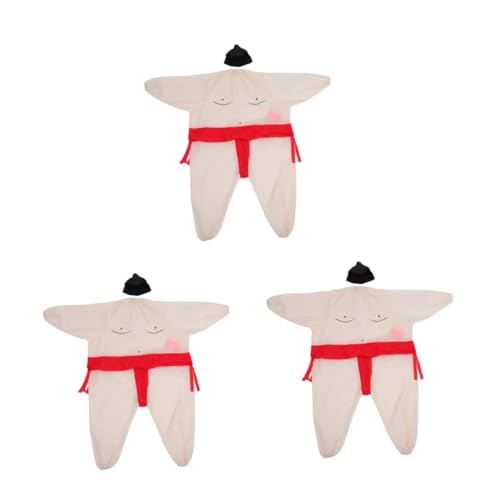 Healeved 3 Sätze Aufblasbarer Sumoringer Kostüm Erwachsene Unisex Universalgröße Lustiges Halloween Party Outfit Einfach zu Aufblasen und Transportieren Humorvolles Design für Karneval und von Healeved