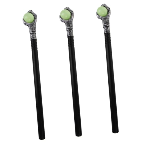 Healeved 3 Stück Halloween Claw Cane Prop Hochwertiger Cosplay Gehstock für Halloween Dekoration Leicht und Tragbar für Kostümpartys und Festliche Anlässe von Healeved