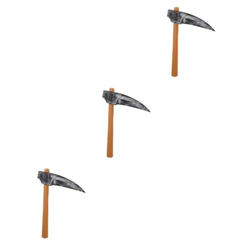 Healeved 3 Stück Halloween Sickle Requisite Eva Halloween Kostüm Requisite für Cosplay Sicher und Realistisch für Partys Bühnenaufführungen und Verschiedene Anlässe von Healeved