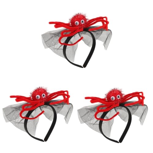 Healeved 3 Stück Halloween Spinnen Stirnband für Erwachsene Leichtes Cosplay Haarband für Partys und Fotografie Kreative Kopfbedeckung für Halloween Karneval und Geburtstagsfeiern Healeved 3 Stück Halloween Spinnen Stirnband für Erwachsene Leichtes Cosplay Haarband für Partys und Fotografie Kreative Kopfbedeckung für Halloween Karneval und Geburtstagsfeiern von Healeved