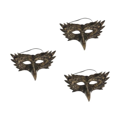 Healeved 3 Stück PU Tiermaske für Festivals und Cosplay Events Ergonomisches Design Elastisches Band für Sicheren Sitz Leicht und Atmungsaktiv Wahl für Karneval und Kostümpartys Healeved 3 Stück PU Tiermaske für Festivals und Cosplay Events Ergonomisches Design Elastisches Band für Sicheren Sitz Leicht und Atmungsaktiv Wahl für Karneval und Kostümpartys von Healeved