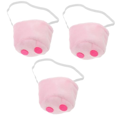 Healeved 3 Stück Plüsch Schwein Nase Kostümzubehör Tierische Verkleidung für Partys Cosplay und Bühnenauftritte Leicht Accessoire für Tierische Themenveranstaltungen Healeved 3 Stück Plüsch Schwein Nase Kostümzubehör Tierische Verkleidung für Partys Cosplay und Bühnenauftritte Leicht Accessoire für Tierische Themenveranstaltungen von Healeved