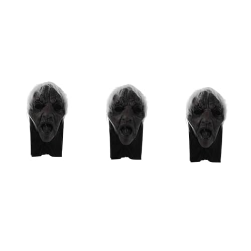 Healeved 3 Stück Realistische Hexenmaske für Erwachsene mit Detailreicher Langlebig und Wiederverwendbar Gruseliges Halloween Kostümzubehör für Cosplay Maskerade und Horror Wizard Party Healeved 3 Stück Realistische Hexenmaske für Erwachsene mit Detailreicher Langlebig und Wiederverwendbar Gruseliges Halloween Kostümzubehör für Cosplay Maskerade und Horror Wizard Party von Healeved