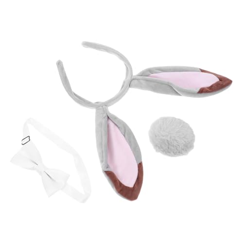 Healeved 3 Teiliges Hasen Set Stirnband Ohren Party Zubehör Party Kaninchen Kostüm Süßes Kostüm Halloween Hasenohren Kopfband Kaninchenohren Garn Healeved 3 Teiliges Hasen Set Stirnband Ohren Party Zubehör Party Kaninchen Kostüm Süßes Kostüm Halloween Hasenohren Kopfband Kaninchenohren Garn von Healeved