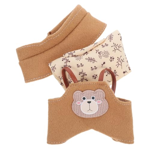 Healeved 3-Teiliges Puppenoutfit-Set Mit Kleidungszubehör Für 17 cm Große Puppen – Mini-Spielzeugkleidung Hosen Und Mütze Als Ersatz Für Das Kostüm Zum Rollenspiel Healeved 3-Teiliges Puppenoutfit-Set Mit Kleidungszubehör Für 17 cm Große Puppen – Mini-Spielzeugkleidung Hosen Und Mütze Als Ersatz Für Das Kostüm Zum Rollenspiel von Healeved