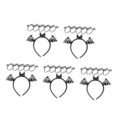 Healeved 30 Stck. Teiliges Halloween Haarband mit Fledermausflügeln Party Haarreif für Frauen Bequemes Leichtes Kostümzubehör für Halloween Cosplay und Fotospaß Healeved 30 Stck. Teiliges Halloween Haarband mit Fledermausflügeln Party Haarreif für Frauen Bequemes Leichtes Kostümzubehör für Halloween Cosplay und Fotospaß von Healeved