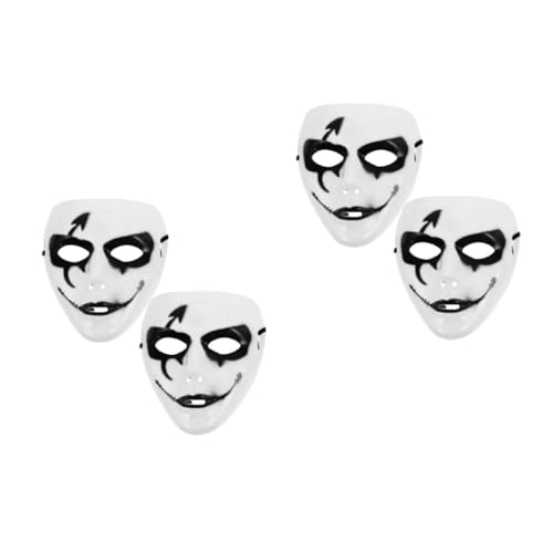Healeved 4 Stck. Todes Maske kleidung Halloween-Maske Schwarz Healeved 4 Stck. Todes Maske kleidung Halloween-Maske Schwarz von Healeved