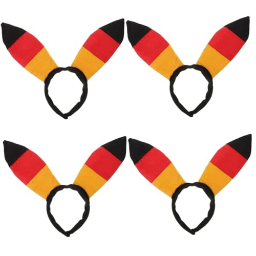 Healeved 4 Stück Bunte Hasenohren Haarreif für Halloween und Karneval Wiederverwendbares Tier Themen Kopfschmuck für Fotos und Feiern aus Waschbarem Material für Damen Healeved 4 Stück Bunte Hasenohren Haarreif für Halloween und Karneval Wiederverwendbares Tier Themen Kopfschmuck für Fotos und Feiern aus Waschbarem Material für Damen von Healeved