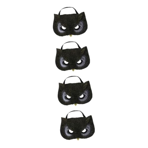 Healeved 4 Stück Eulenmaske für Halloween Realistische Tiermaske für Cosplay und Maskerade Leichte PU Maske für Frauen Kostümzubehör für Partys und Feiern Healeved 4 Stück Eulenmaske für Halloween Realistische Tiermaske für Cosplay und Maskerade Leichte PU Maske für Frauen Kostümzubehör für Partys und Feiern von Healeved