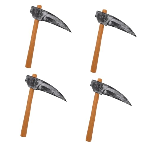 Healeved 4 Stück Halloween Sickle Requisite Eva Gruselige Kostüm Dekoration für Hexen Realistisches Halloween Accessoire für Party und Cosplay Unvergessliche Erlebnisse von Healeved