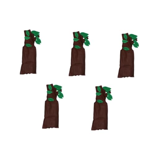 Healeved 5 Sätze Halloween Kostüm Baum Umweltschutz mit Mütze Nachhaltiges Diy Waldkostüm für Karneval Partybedarf Umweltfreundliche Verkleidung für Mädchen Jungen von Healeved