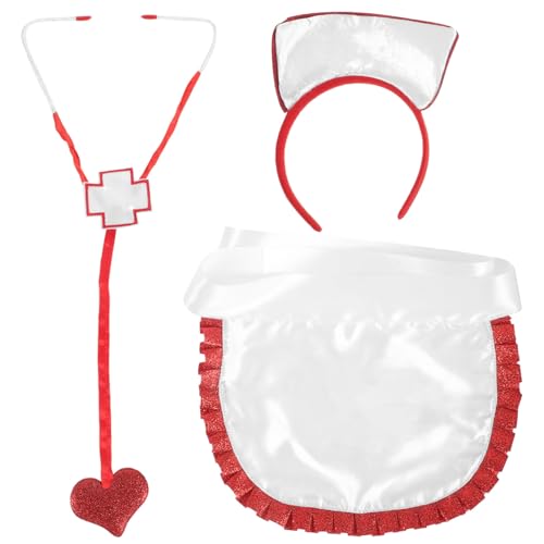 Healeved 5 Sätze Krankenschwester Cosplay Stirnband für Halloween Leicht und Komfortabel Einzigartiges Design mit für Mottopartys und Kostüme Healeved 5 Sätze Krankenschwester Cosplay Stirnband für Halloween Leicht und Komfortabel Einzigartiges Design mit für Mottopartys und Kostüme von Healeved