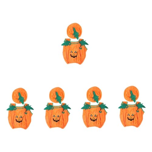 Healeved 5 Sätze Kürbiskostüm Set für Teiliges Halloween Outfit mit Kürbismütze und Kleidung für Halloween Partys Cosplay und Bühnenaufführungen Lustige Kostümaccessoires für Festliche Healeved 5 Sätze Kürbiskostüm Set für Teiliges Halloween Outfit mit Kürbismütze und Kleidung für Halloween Partys Cosplay und Bühnenaufführungen Lustige Kostümaccessoires für Festliche von Healeved