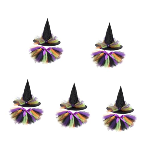 Healeved 5 Sätze Wiederverwendbares Hexenkostüm für Bestehend Rock und Hut Elegantes Halloween Outfit für Rollenspiele für Themenpartys und Bühnenaufführungen Healeved 5 Sätze Wiederverwendbares Hexenkostüm für Bestehend Rock und Hut Elegantes Halloween Outfit für Rollenspiele für Themenpartys und Bühnenaufführungen von Healeved