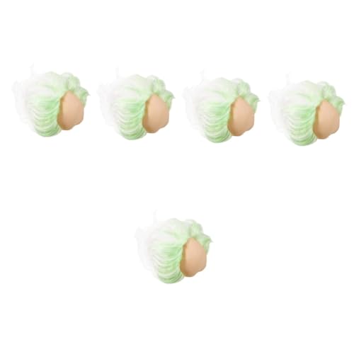 Healeved 5 Stück Bald Cap Perücke für Halloween und Cosplay Realistische Glatzenkappe für Kostümparty Herren Accessoire für Kreative Auftritte und Festlichkeiten Healeved 5 Stück Bald Cap Perücke für Halloween und Cosplay Realistische Glatzenkappe für Kostümparty Herren Accessoire für Kreative Auftritte und Festlichkeiten von Healeved