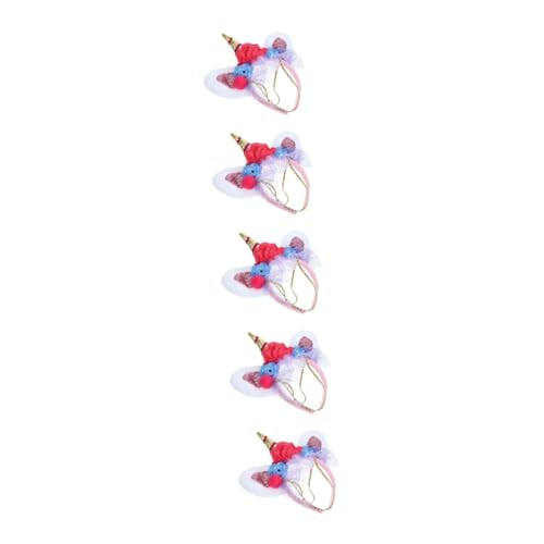Healeved 5 Stück Einhorn Blumen Haarband für Damen Kreatives Party Accessoire für Halloween und Karneval Vielseitig Einsetzbar und Leicht zu Tragen für Kostüme und Feiern Healeved 5 Stück Einhorn Blumen Haarband für Damen Kreatives Party Accessoire für Halloween und Karneval Vielseitig Einsetzbar und Leicht zu Tragen für Kostüme und Feiern von Healeved