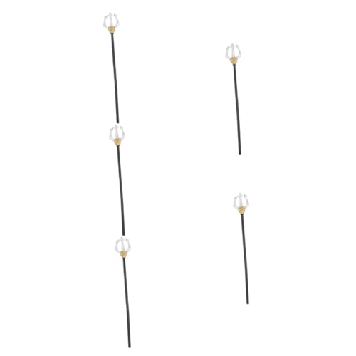 Healeved 5 Stück Halloween Cosplay Requisiten Ergonomischer Gehstock für Kostüme und Bühnenaufführungen für Halloween Maskeraden und Themenpartys von Healeved