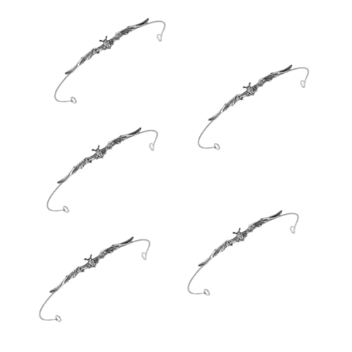 Healeved 5 Stück Halloween Fledermaus Haarreif Retro Metall Krone für Halloween Feste und Karneval für Kostüme und Tägliche Haarschmuck Dekoration von Healeved