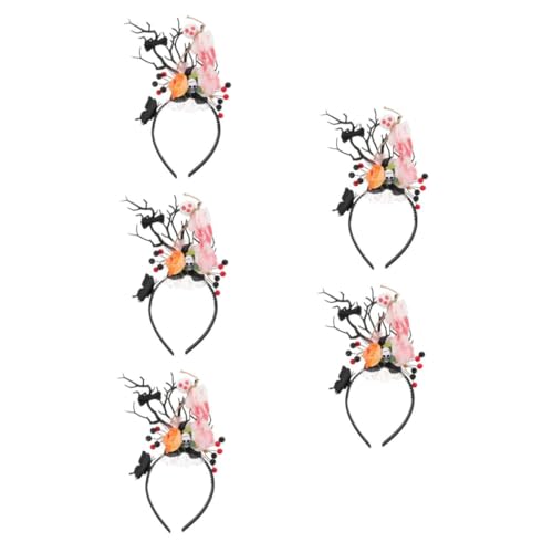 Healeved 5 Stück Reindeer Antler Headband mit Spuk Leichter Halloween Haarreif mit Geweih Geist und Bequeme Party Deko für Cosplay und Thematische Festlichkeiten Healeved 5 Stück Reindeer Antler Headband mit Spuk Leichter Halloween Haarreif mit Geweih Geist und Bequeme Party Deko für Cosplay und Thematische Festlichkeiten von Healeved