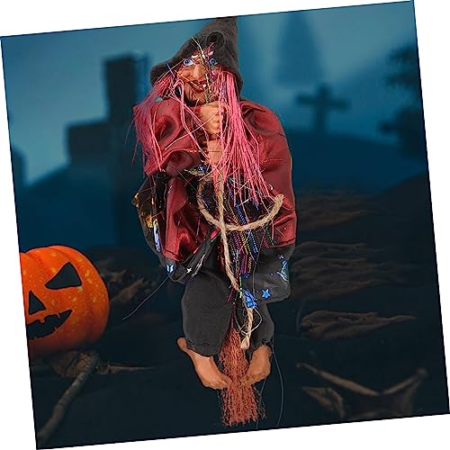 Healeved 6 Stck Teiliges Halloween Hexen Realistische Leichte Halloween Szene Deko Langlebige Grusel Ornamente für Haus Bar Spukhaus und Restaurant Stilvolle Party Atmosphäre Healeved 6 Stck Teiliges Halloween Hexen Realistische Leichte Halloween Szene Deko Langlebige Grusel Ornamente für Haus Bar Spukhaus und Restaurant Stilvolle Party Atmosphäre von Healeved
