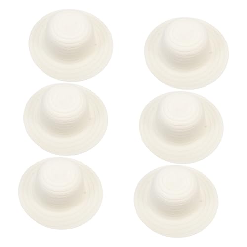Healeved 6 Stück Strohhüte zum Selbstgestalten Leichte Handbemalte DIY Bastelsets für Jungen und Mädchen Jahre Tragbare Sommerhüte für Kreative Kunst und Handwerksprojekte Healeved 6 Stück Strohhüte zum Selbstgestalten Leichte Handbemalte DIY Bastelsets für Jungen und Mädchen Jahre Tragbare Sommerhüte für Kreative Kunst und Handwerksprojekte von Healeved