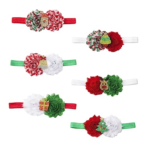 Healeved 6 Stück Teiliges Weihnachts Stirnband für Elastisches Haarschmuck Accessoire Festlich Bequem und Schonend für Haare für Weihnachtsfeiern und Geschenkidee Healeved 6 Stück Teiliges Weihnachts Stirnband für Elastisches Haarschmuck Accessoire Festlich Bequem und Schonend für Haare für Weihnachtsfeiern und Geschenkidee von Healeved