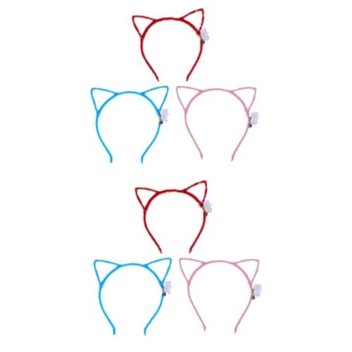 Healeved 6 Stück leuchtende Kopfbedeckung Halloween Party Kopfbedeckung leuchtender Kopfschmuck Cosplay-Party-Haarband Zufällige Farbe Healeved 6 Stück leuchtende Kopfbedeckung Halloween Party Kopfbedeckung leuchtender Kopfschmuck Cosplay-Party-Haarband Zufällige Farbe von Healeved