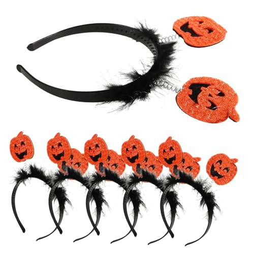 Healeved 6Stücke Halloween Haarreifen Cosplay Kopfschmuck Für Lustige Halloween Kopfdekoration Für Partys Karneval Und Kostümpartys Für Familie Healeved 6Stücke Halloween Haarreifen Cosplay Kopfschmuck Für Lustige Halloween Kopfdekoration Für Partys Karneval Und Kostümpartys Für Familie von Healeved