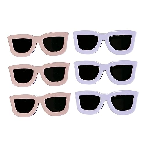 Healeved 6Stücke Lustige Sonnenbrillen Haarklammern Haarspangen für Barrette und Partys und Bequemes Healeved 6Stücke Lustige Sonnenbrillen Haarklammern Haarspangen für Barrette und Partys und Bequemes von Healeved