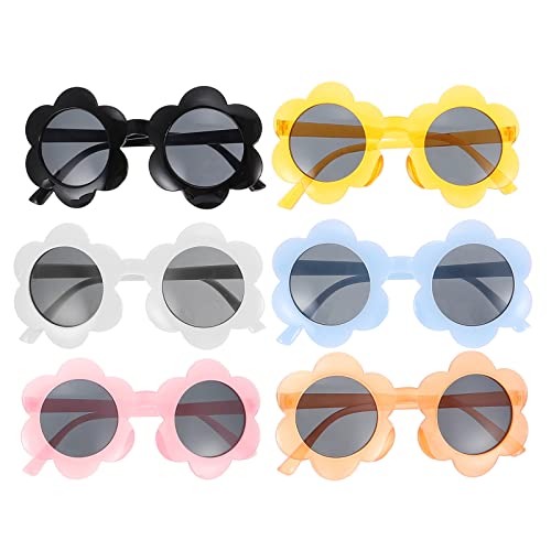 Healeved 6Stücke Sonnenbrille Entzückende Design Sonnenbrillen für Partys Geburtstagsfeiern Festlichkeiten UV Leichtes Material von Healeved