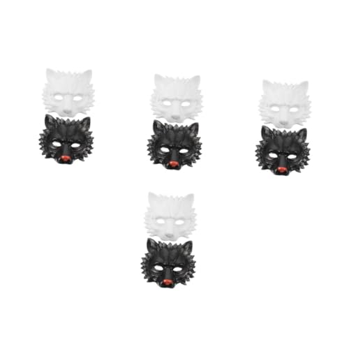 Healeved 8 Stck. Löwenmaske PU für Halloween und Karneval Teiliges Atmungsaktive Maske für Maskeraden Kostümpartys und Bühnenauftritte Healeved 8 Stck. Löwenmaske PU für Halloween und Karneval Teiliges Atmungsaktive Maske für Maskeraden Kostümpartys und Bühnenauftritte von Healeved