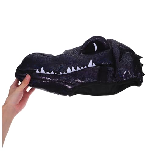 Healeved Alligator Hut Lustig Halloween Karneval Kostüm Tier Kopfstück Unisex Partyaccessoire für Fasching und Verkleidung von Healeved