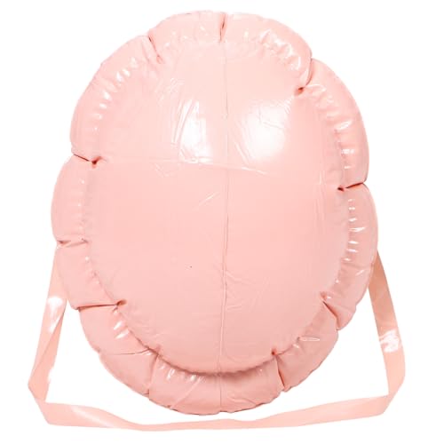 Healeved Aufblasbarer Fake Bauch Robustem PVC für Cosplay und Kostüme Leichter Tragbarer Schwangerschafts Look für Halloween Weihnachten und Mottopartys Unisex von Healeved