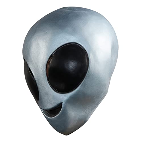 Healeved Außerirdische Vollkopf Halloween Maske Realistische Gesichtsmaske für Fasching Cosplay und Karneval Wiederverwendbar Atmungsaktiv für Halloween Party und Kostümfest Healeved Außerirdische Vollkopf Halloween Maske Realistische Gesichtsmaske für Fasching Cosplay und Karneval Wiederverwendbar Atmungsaktiv für Halloween Party und Kostümfest von Healeved