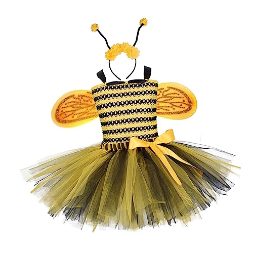 Healeved Bienenkostüm Für Mädchen Bienenkostüm Bienenkleid Kinderkostüm Healeved Bienenkostüm Für Mädchen Bienenkostüm Bienenkleid Kinderkostüm von Healeved