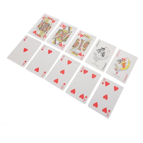 Healeved Braille Spielkarten für Sehbehinderte mit Fühlbaren Blindenschriftpunkten Barrierefreies Kartenspiel für Erwachsene und Vielseitig Einsetzbar für Verschiedene Spiele und Lernzwecke von Healeved