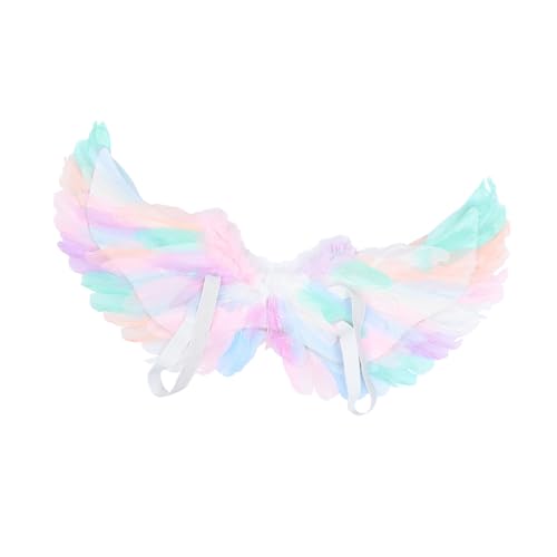 Healeved Bunte Flügel dekoration für Kostüm Federschmuck Engelsflügel Foto Requisiten für Party Hochzeit Weihnachten Verkleidung Jungen Mädchen Healeved Bunte Flügel dekoration für Kostüm Federschmuck Engelsflügel Foto Requisiten für Party Hochzeit Weihnachten Verkleidung Jungen Mädchen von Healeved