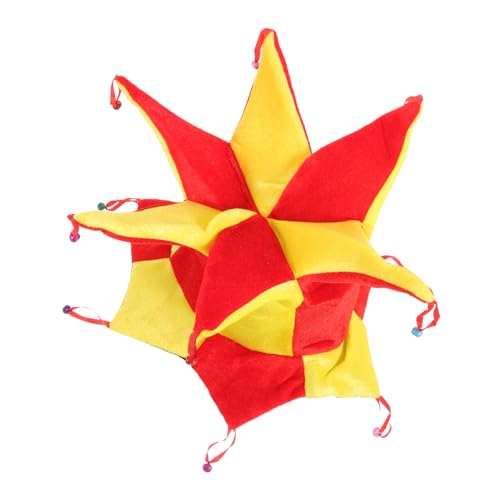 Healeved Clown Kostüm Hut für Karneval Bunte Cosplay Mütze für Halloween Circus Dekoration und Kostümparty und Vielseitig für Gelegenheiten Healeved Clown Kostüm Hut für Karneval Bunte Cosplay Mütze für Halloween Circus Dekoration und Kostümparty und Vielseitig für Gelegenheiten von Healeved