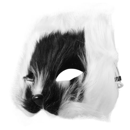 Healeved Cosplay Fuchsmaske Kreative Halbgesichtsmaske für Halloween und Kostümpartys Bequeme Tiermaske für Männer und Frauen Einzigartiges Design für Cosplay Requisiten Vielseitige Healeved Cosplay Fuchsmaske Kreative Halbgesichtsmaske für Halloween und Kostümpartys Bequeme Tiermaske für Männer und Frauen Einzigartiges Design für Cosplay Requisiten Vielseitige von Healeved