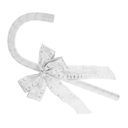 Healeved Cosplay Gehstock mit Schleife für Halloween Valentinstag Elegantes Accessoire für Kostümpartys Bühnenaufführungen Mehreren Farben von Healeved