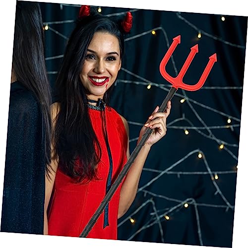 Healeved Cosplay Teufelsgabel Halloween Deko Abnehmbar Robust Vielseitig Party Requisite für Karneval Kostüm Healeved Cosplay Teufelsgabel Halloween Deko Abnehmbar Robust Vielseitig Party Requisite für Karneval Kostüm von Healeved