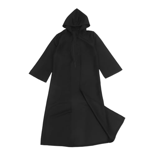 Healeved Cosplay Umhang für Halloween Kostüm Robe Leichter Tragbarer Umhang mit Neuartigem Design für Partys Festivals Todeskostüm für Unisex Nutzung von Healeved