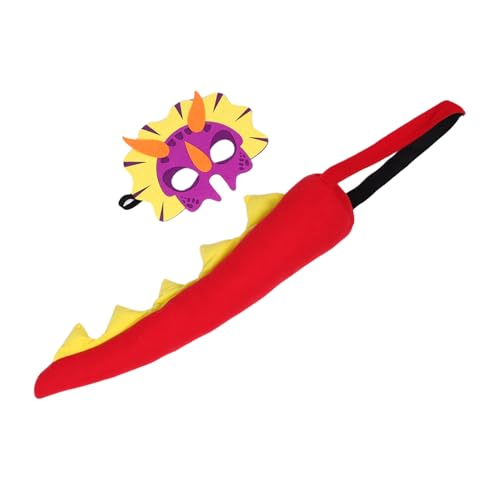 Healeved Dino und Maske für Kreative Rollenspiele Geburtstagsfeiern Schulaufführungen und Cosplay Events Lebendige Farben und Realistisches Design Healeved Dino und Maske für Kreative Rollenspiele Geburtstagsfeiern Schulaufführungen und Cosplay Events Lebendige Farben und Realistisches Design von Healeved