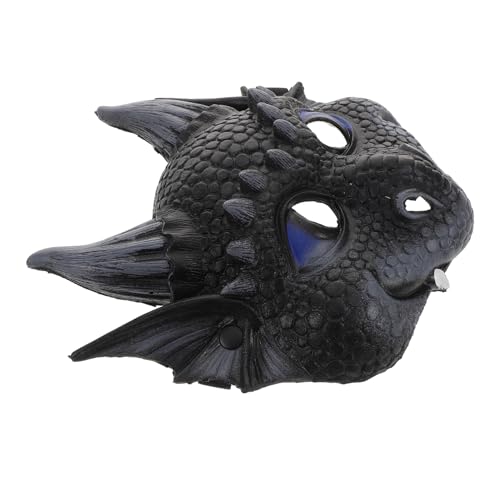 Healeved Drachenkopfmaske für Fantasievolles Cosplay Zubehör für Halloweenpartys Leichtes Material Markantes Design Kreative Spielmöglichkeiten Kostümrequisite Healeved Drachenkopfmaske für Fantasievolles Cosplay Zubehör für Halloweenpartys Leichtes Material Markantes Design Kreative Spielmöglichkeiten Kostümrequisite von Healeved